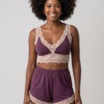 Short Doll Cropped com Renda Mari