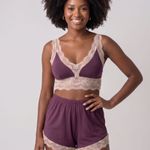 Short Doll Cropped com Renda Mari