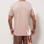 Pijama Masculino Manga curta Elos - Aline Mareto