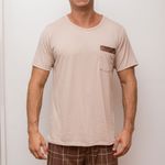 Pijama Masculino Manga curta Elos - Aline Mareto