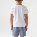 Pijama Masculino Infantil Manga curta Porto Seguro - Italla Monti