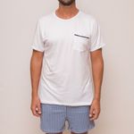 Trio Pijama Masculino Manga curta Porto Seguro - Italla Monti