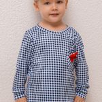 Pijama Infantil Unissex Manga longa e Calça Porto Seguro - Italla Monti