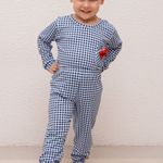 Pijama Infantil Unissex Manga longa e Calça Porto Seguro - Italla Monti