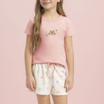Short Doll Infantil Manga curta Capi Pop