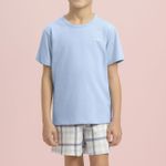 Pijama Masculino Infantil Manga curta Descanso