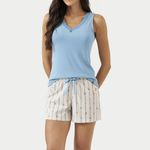 Short Doll Regata Canelado Sublime