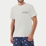 Pijama Masculino Manga curta Maratona Eco