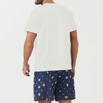 Pijama Masculino Manga curta Maratona Eco