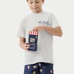 Pijama Masculino Infantil Manga curta Maratona Eco