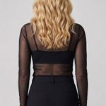 Blusa Manga longa em Tule