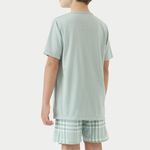 Pijama Masculino Infantil Manga curta Loading