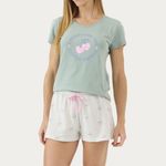 Short Doll Manga curta Cherry Love