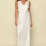Camisola Longa em Cetim com Renda Milena - Miss Victtoria