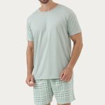 Pijama Masculino Manga curta Loading