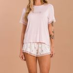 Short Doll Manga curta com Renda Provença Chic