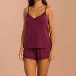 Short Doll Alça Merlot Chic