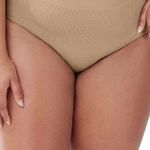 Calcinha Alta Clássica Sem Costura Plus Size