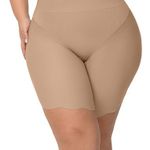 Bermuda Modeladora Plus Size Cós Duplo Corte a Laser Invisible