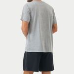 Pijama Masculino Manga curta Dinâmico Mescla