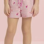 Short Doll Infantil Manga curta Doce Coração