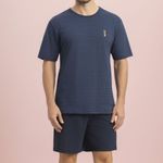 Pijama Masculino Manga curta Serena