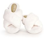 Chinelo Tira Cruzada Off White