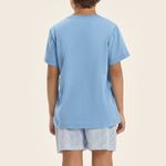 Pijama Masculino Infantil Manga curta Bonjour Mon Amour