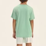 Pijama Masculino Infantil Manga curta Destino Itália
