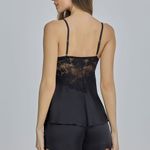 Short Doll Alça em Cetim e Renda Nicole