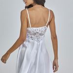 Camisola Curta Alça em Cetim e  Renda Nicole