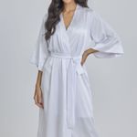 Robe Midi em Cetim Vanessa