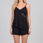 Short Doll Alça com Renda Eclipse