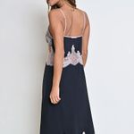 Camisola Midi Alça em Tule e Renda Teresa - Miss Victtoria