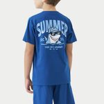 Pijama Masculino Infantil Manga curta Dude