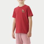 Pijama Masculino Infantil Manga curta Natal