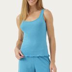 Short Doll Regata Canelado Ondinha Melodia