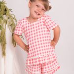Short Doll Infantil Manga curta Florescer - Italla Monti