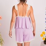 Short Doll Cropped Alça com Renda Florescer - Italla Monti