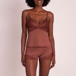 Short Doll Alça com Renda Nuances