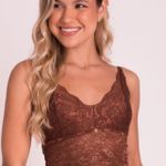 Cropped sem Bojo em  Renda ID Essencial