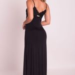 Camisola Longa Alça em Tule e Renda Nuances