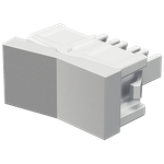 Módulo Interruptor Simples 10A/250Vca Engate Convencional Branco Brilho (80001)