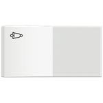 Módulo Pulsador Campainha 10A/250Vca Engate Rápido Branco Brilho (81044)