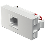 Módulo Tomada RJ11 Branco Fosco (40001)