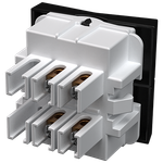 Módulo Interruptor Bipolar 25A/250Vca Engate Convencional Preto Brilho (85046)