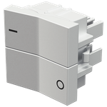 Módulo Interruptor Bipolar 25A/250Vca Engate Convencional Branco Fosco (80107)