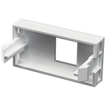 Módulo Visor para RJ11 Branco Brilho (80011)