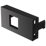 Módulo Visor para RJ11 Preto Brilho (85047)