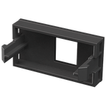 Módulo Visor para RJ11 Preto Brilho (85047)